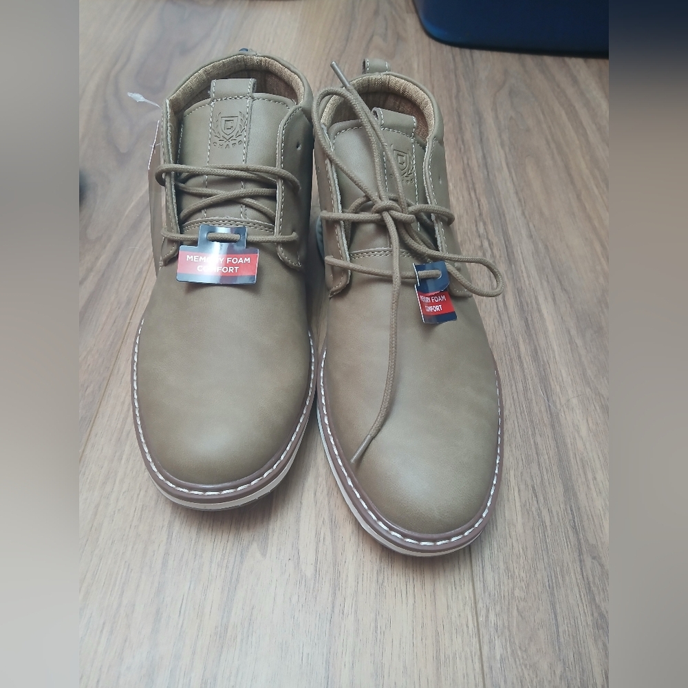 Men's Tan Leather Shoes